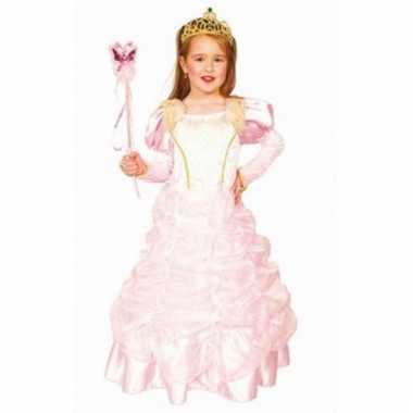 Kinderkostuum roze prinsessenjurk